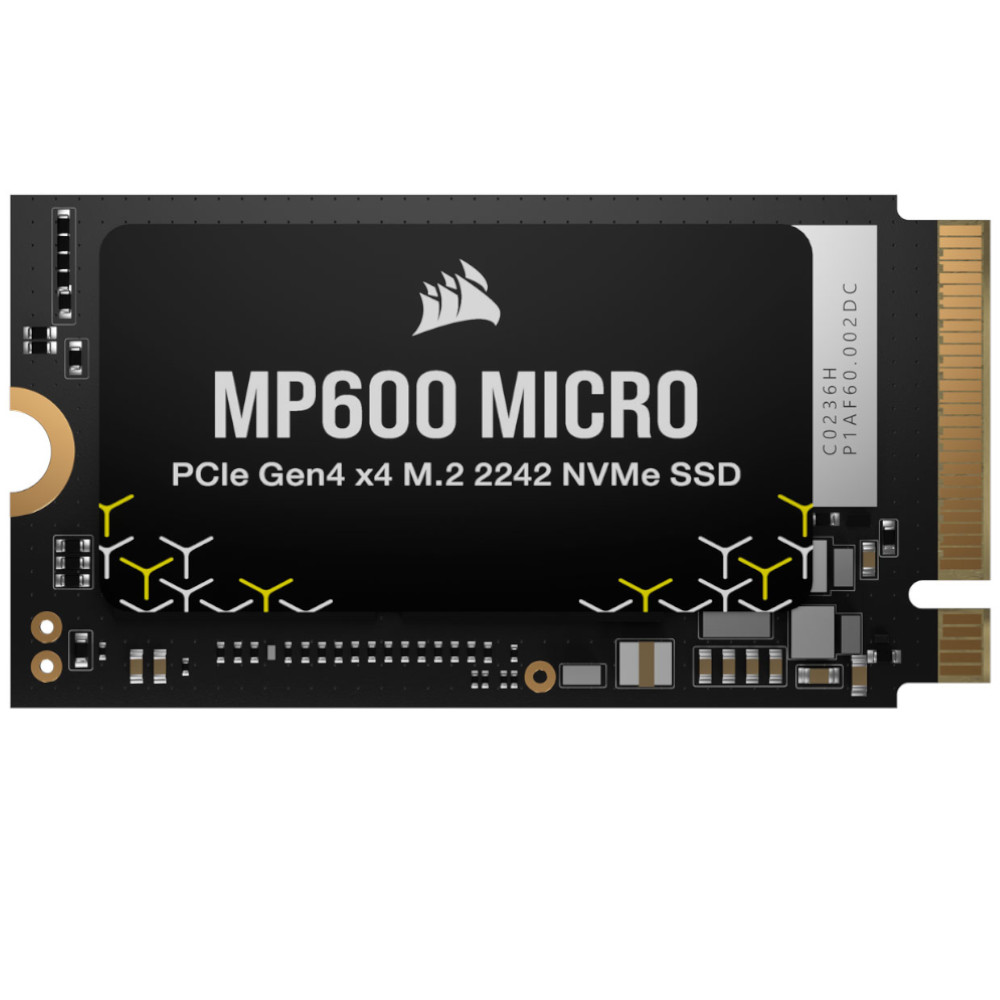 Corsair Force MP600 Micro 1TB NVMe PCIe 4.0 M.2 2242 Solid State Drive