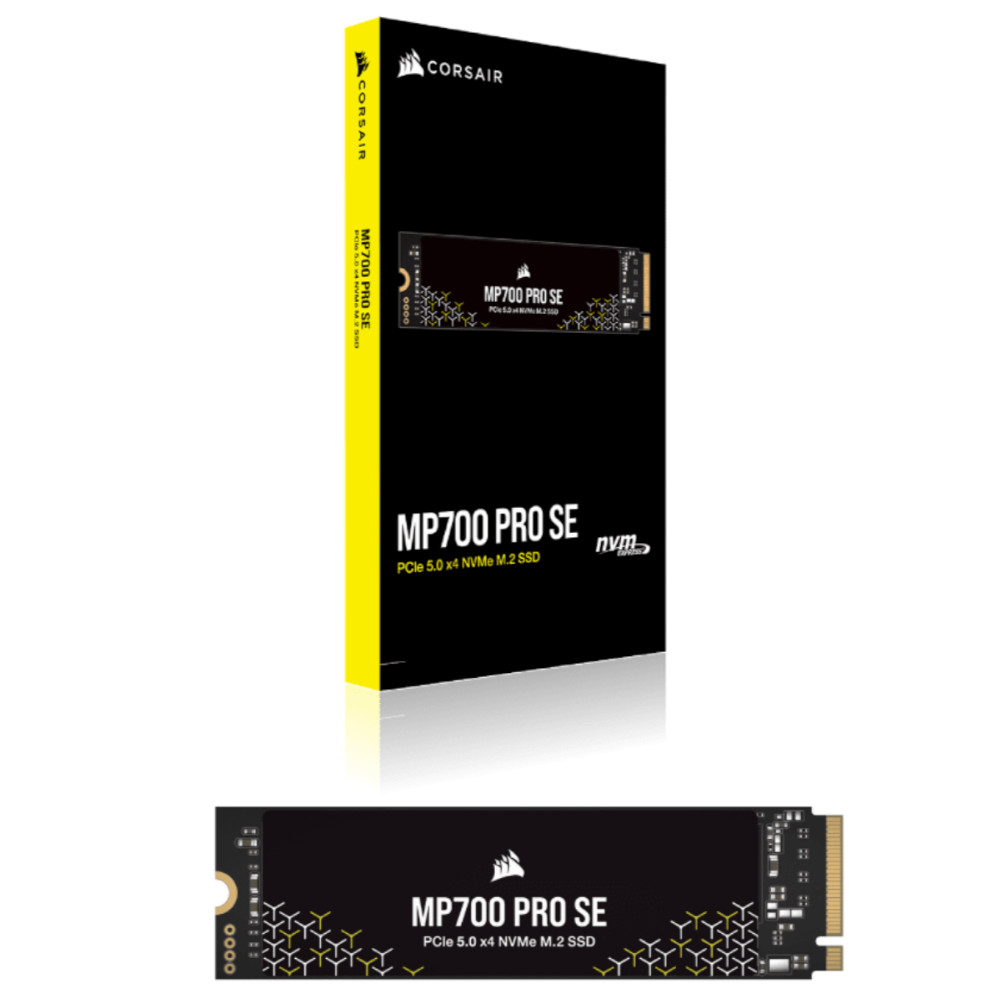 CORSAIR - Corsair Force MP700 PRO SE 4TB NVMe PCIe 5.0 M.2 Solid State Drive