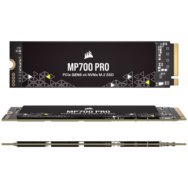 CORSAIR - Corsair Force MP700 PRO 4TB NVMe PCIe 5.0 M.2 Solid State Drive