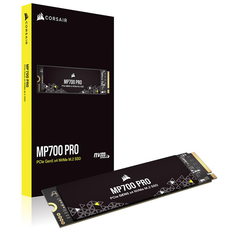 CORSAIR - Corsair Force MP700 PRO 4TB NVMe PCIe 5.0 M.2 Solid State Drive