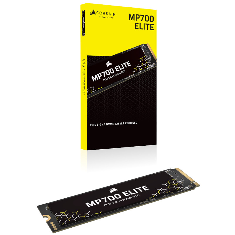 CORSAIR - Corsair Force MP700 Elite 1TB NVMe PCIe 5.0 M.2 Solid State Drive