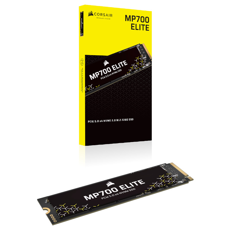 CORSAIR - Corsair Force MP700 Elite 2TB NVMe PCIe 5.0 M.2 Solid State Drive