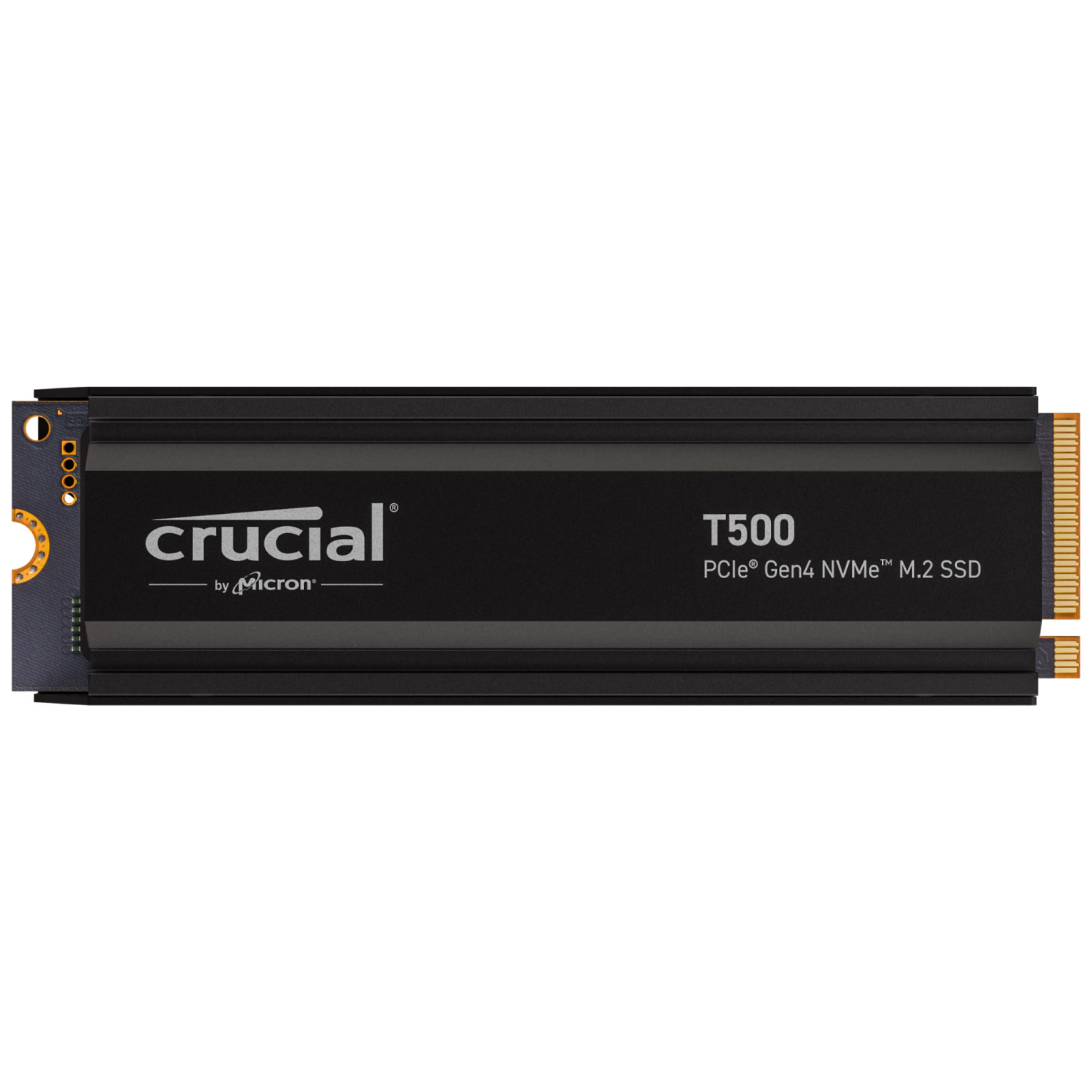 Crucial - Crucial T500 500GB NVMe PCIe Gen4 M.2 Solid State Drive