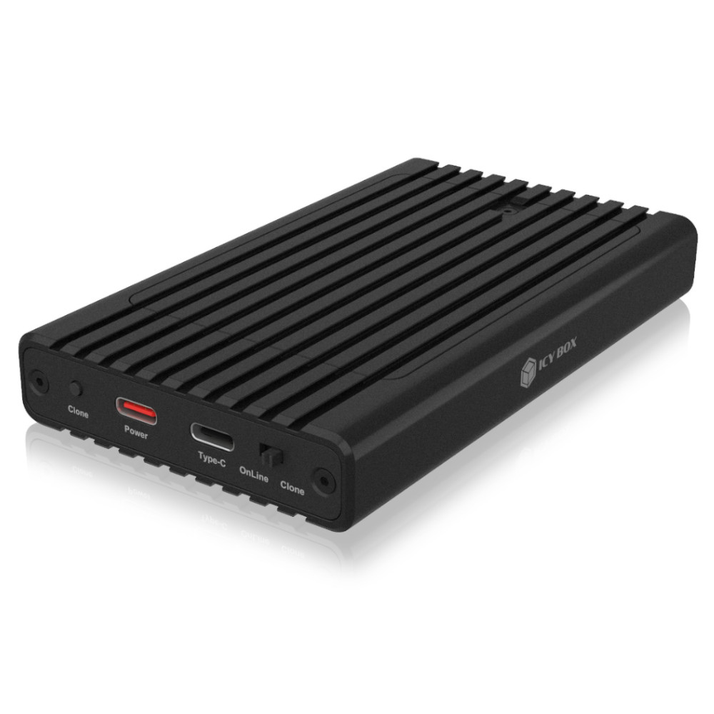 ICY BOX - IcyBox M.2 NVMe USB 3.2 Gen 2 Type-C®/A Clone & Docking Station