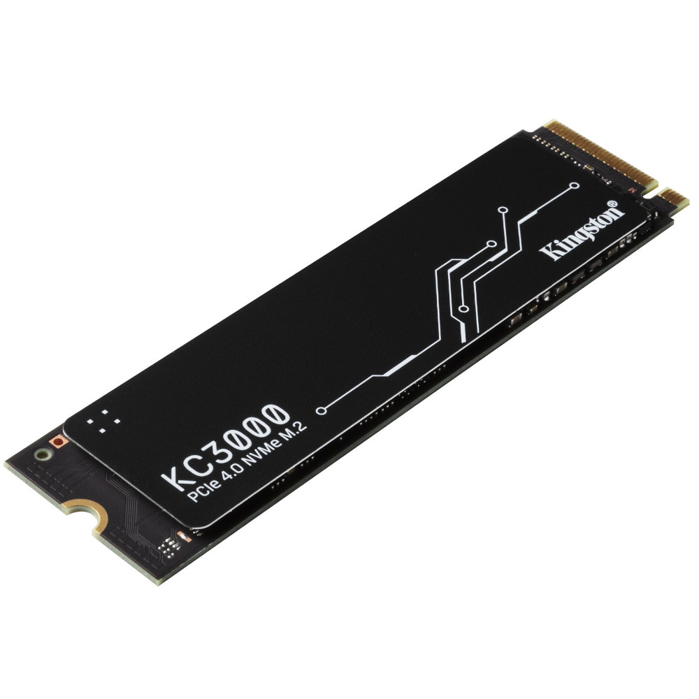 Kingston - Kingston KC3000 1024GB PCI-e 4.0 NVMe M.2 Solid State Drive