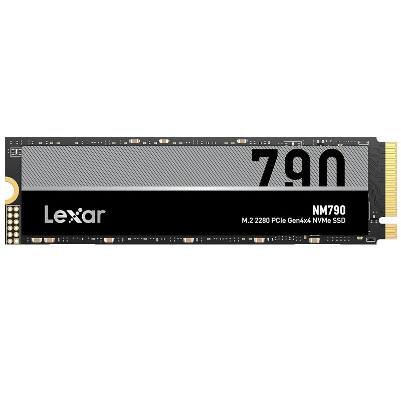 Lexar - Lexar NM790 1TB NVMe PCIe 4.0 M.2 Solid State Drive (LNM790X001T-RNNNG)