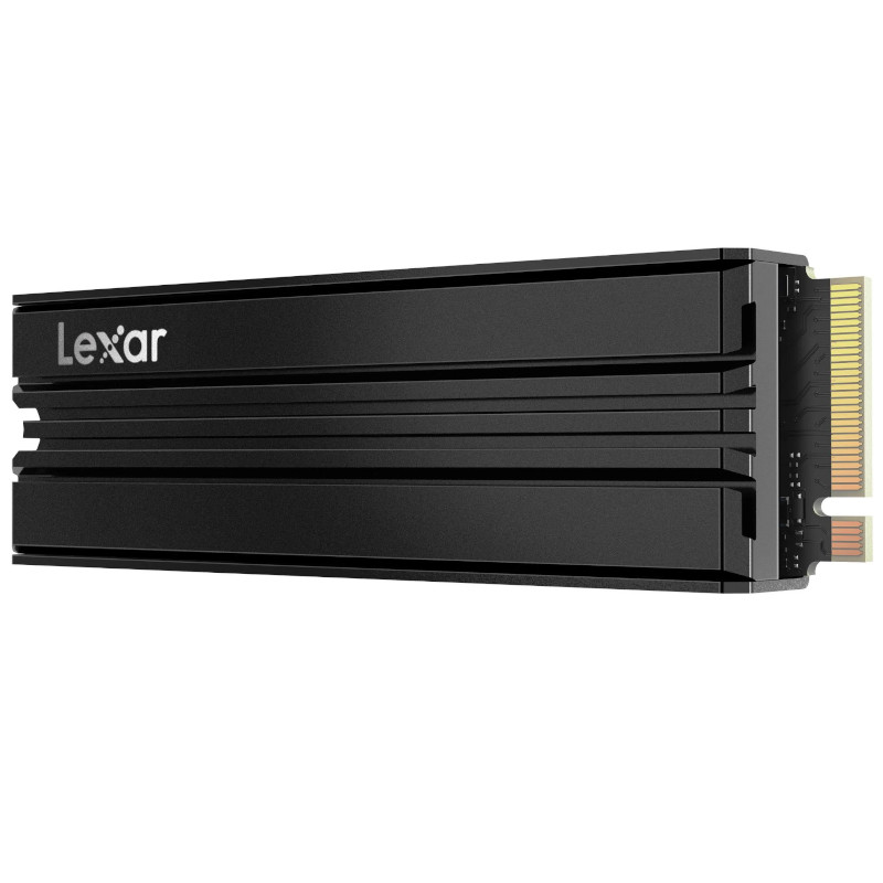 Lexar - Lexar NM790 1TB NVMe PCIe 4.0 M.2 Solid State Drive with Heatsink (LNM790X001T-RN9NG)