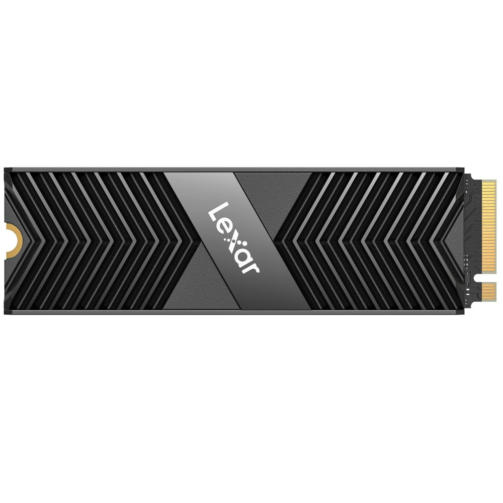 Lexar Professional NM800 2TB PRO NVMe PCIe 4.0 M.2 Solid State Drive with Heatsink (LNM800P002T-RN8NG)