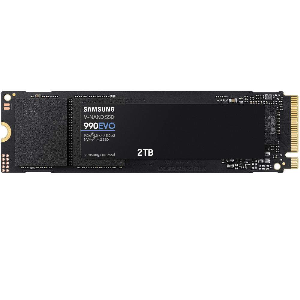 Samsung 990 Evo 2TB M.2 2280 PCI-e 4.0 / 5.0 Hybrid NVMe Solid State Drive