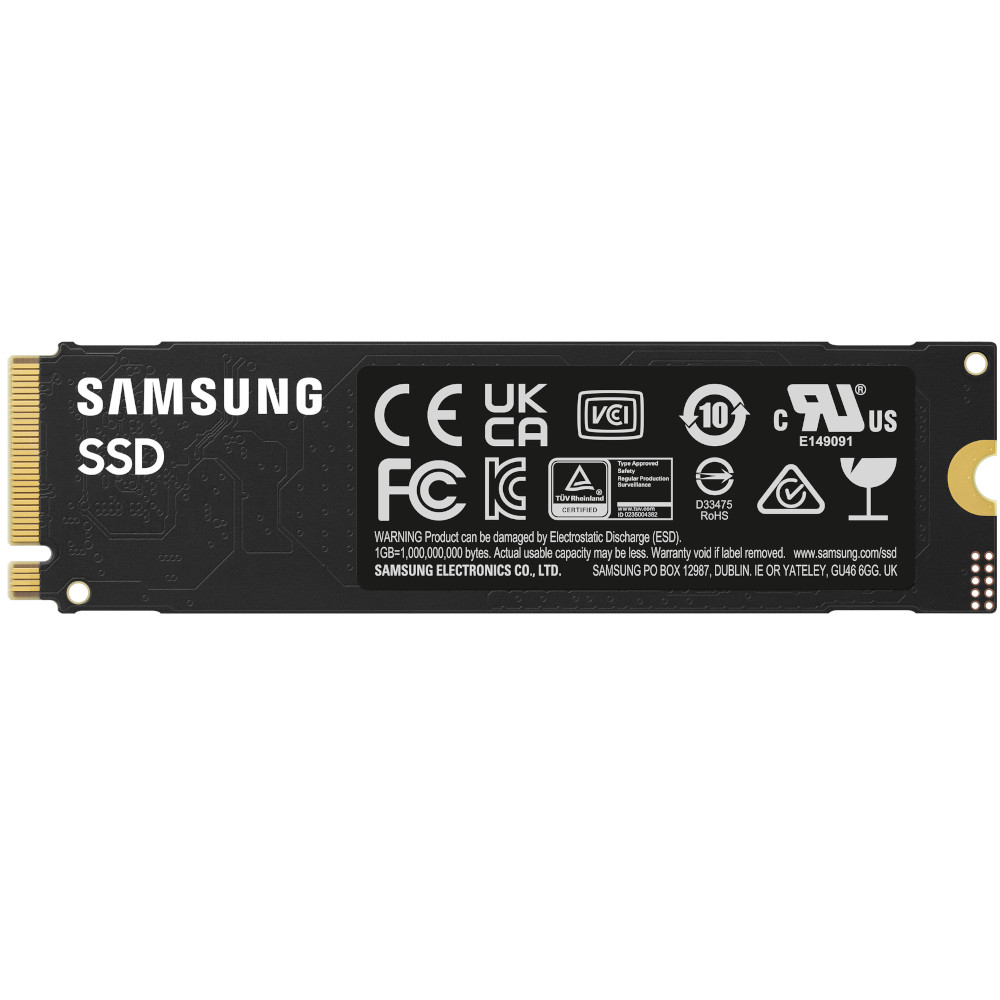 Samsung - Samsung 990 Evo PLUS 1TB M.2 2280 PCI-e 4.0 / 5.0 Hybrid NVMe Solid State Drive