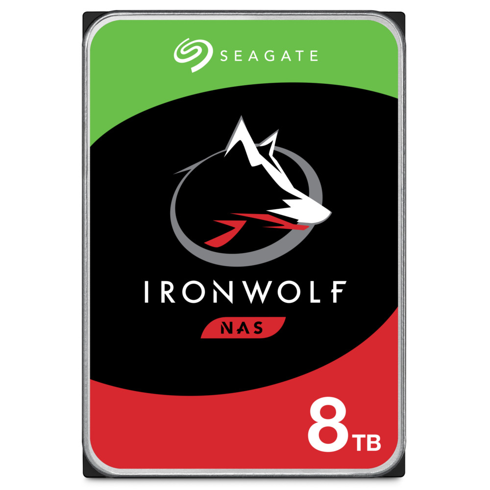Seagate 8TB IronWolf NAS HDD 5400RPM 256MB Cache Internal Hard Drive