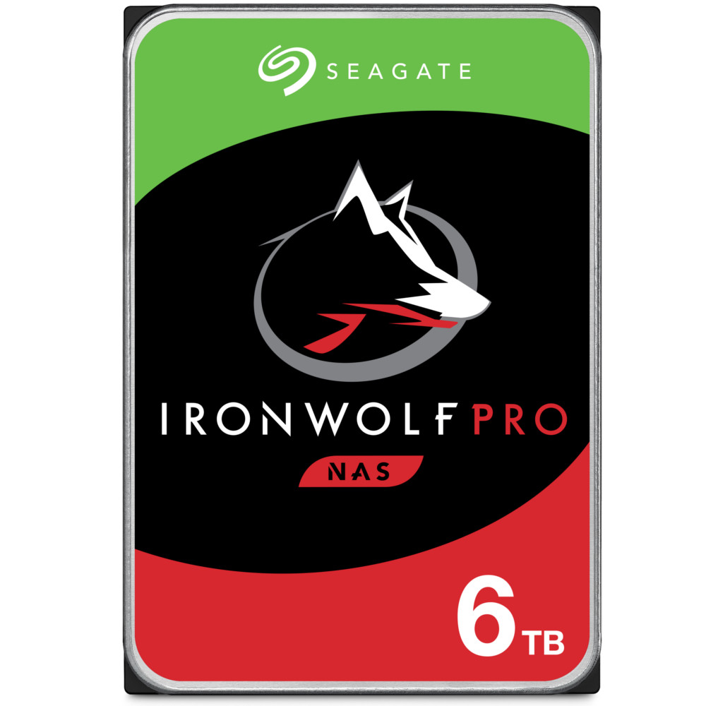 Seagate 6TB IronWolf PRO NAS HDD 7200RPM 256MB Cache Internal Hard Drive