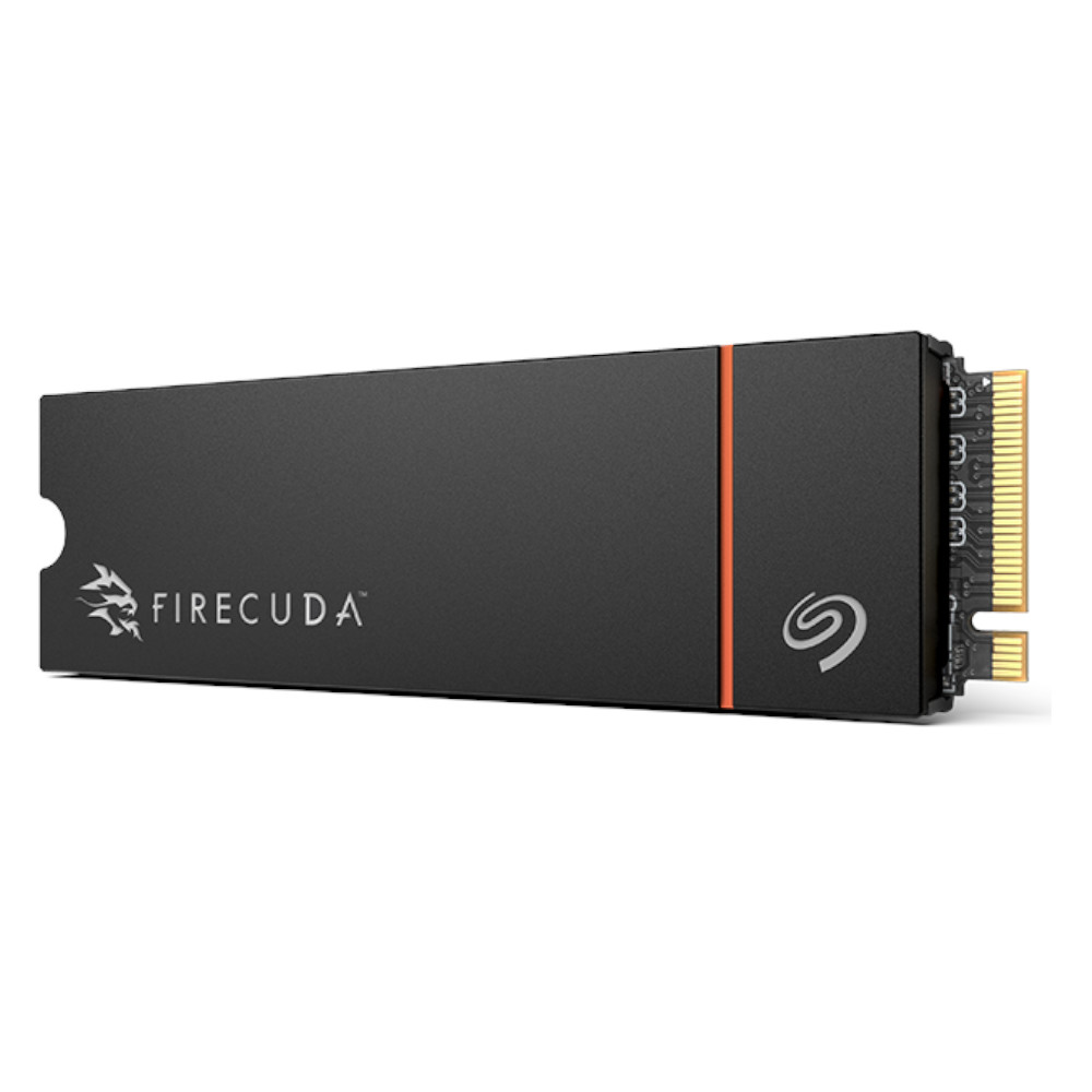 Seagate - Seagate FireCuda 530R 1TB SSD PCIe 4.0 NVMe M.2 Solid State Drive with Heatsink (ZP1000GM3A073)