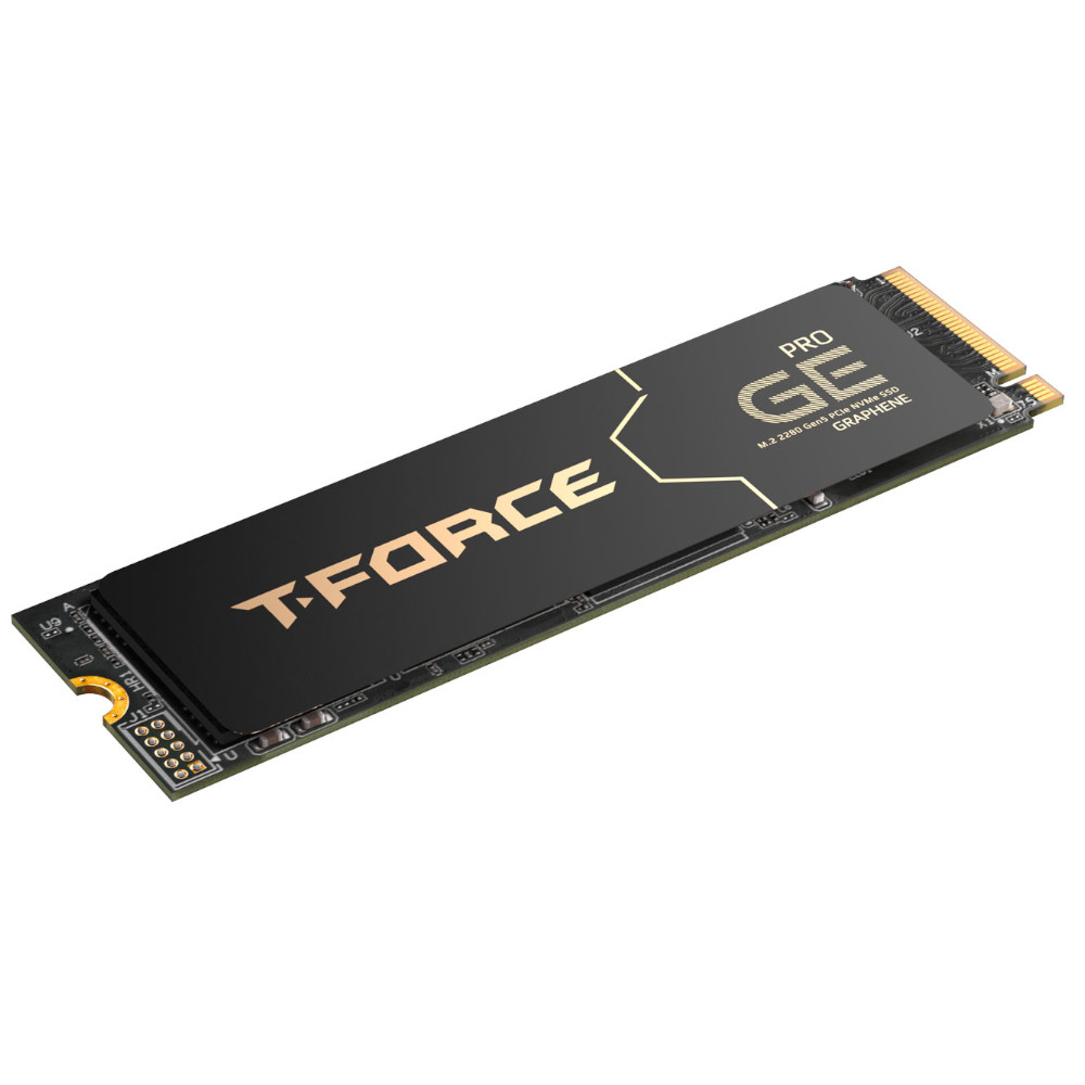 Team Group - Team Group GE PRO 2TB SSD M.2 2280 NVME PCI-E Gen5 Solid State Drive (Bundled Heatsink)