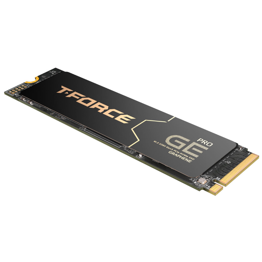 Team Group - Team Group GE PRO 2TB SSD M.2 2280 NVME PCI-E Gen5 Solid State Drive (Bundled Heatsink)