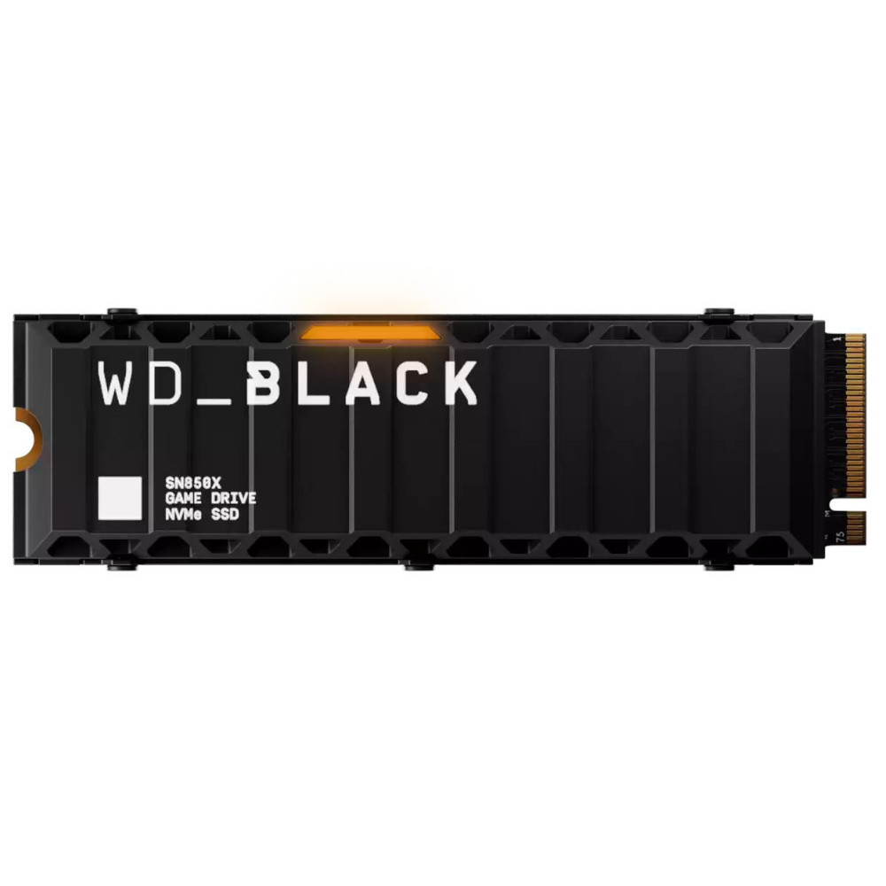 WD Black SN850X 4TB SSD M.2 2280 NVME PCIe 4.0 Solid State Drive with Heatsink