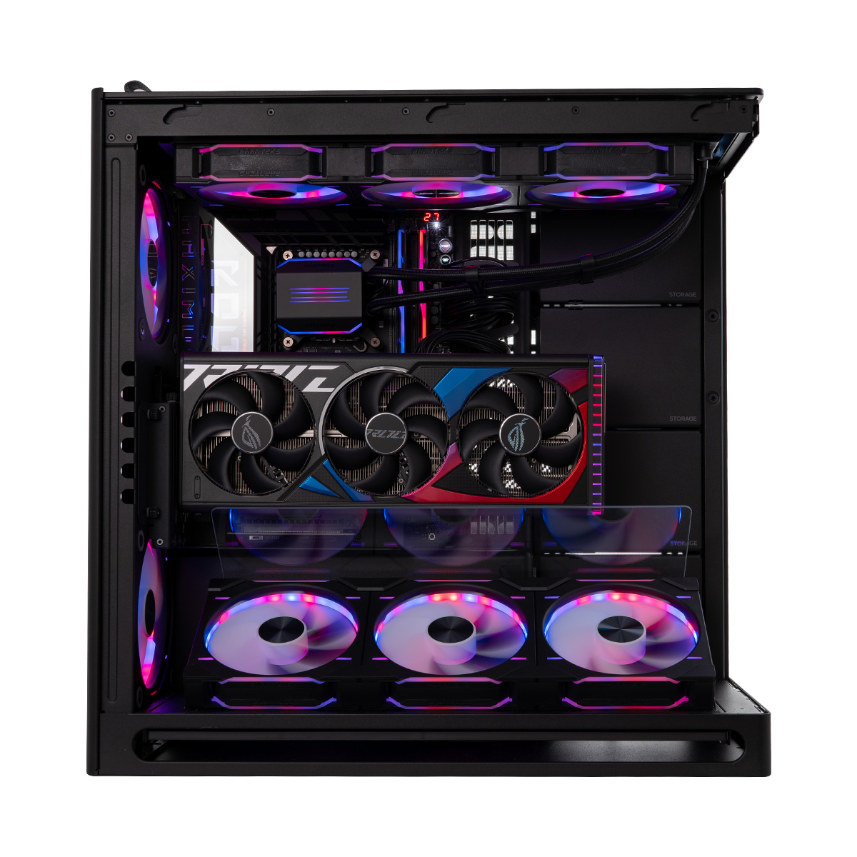 Overclockers UK - OcUK Gaming Radiance Sanctum - Intel Core Ultra 9 285K Powered By Asus Gaming PC