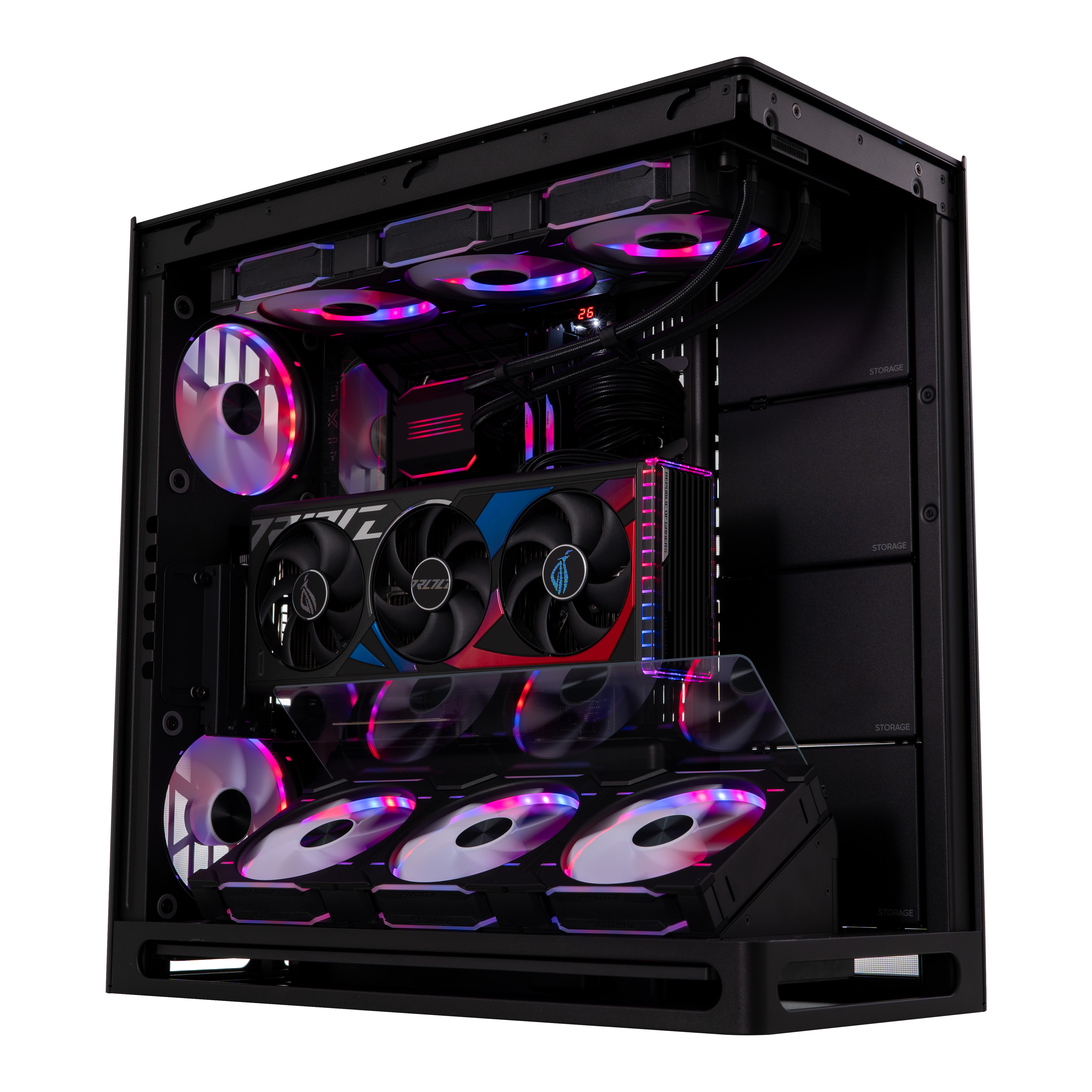 Overclockers UK - OcUK Gaming Radiance Sanctum - Intel Core Ultra 9 285K Powered By Asus Gaming PC