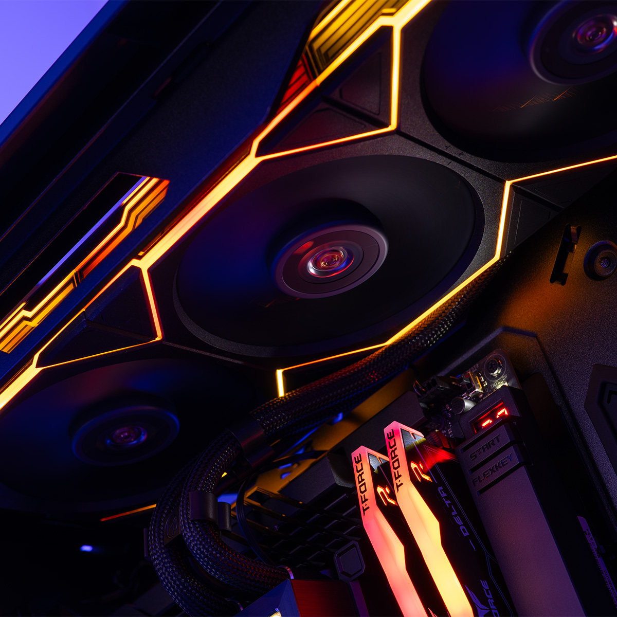 Overclockers UK - OcUK Gaming Radiance Chasm - RTX 4090 Strix - Powered By Asus Gaming PC