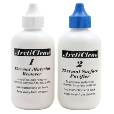 Arctic Silver ArctiClean Thermal Material Remover and Surface Purifier - 60ml Kit