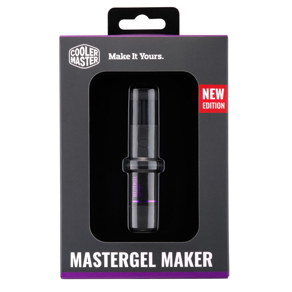 Cooler Master - Cooler Master MasterGel Maker 11 W/m-K Thermal Paste with Cleaner - 1.5ml