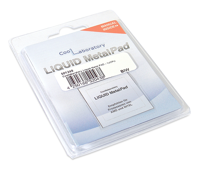 Coollaboratory - Coollaboratory Liquid MetalPad - 1 x CPU Thermal Pad