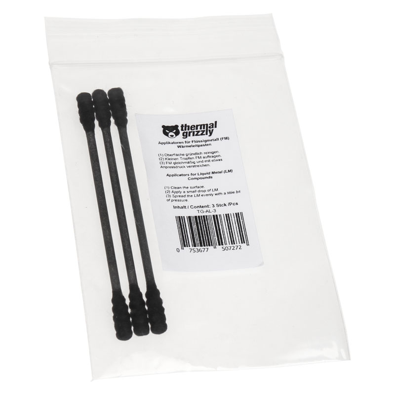 Thermal Grizzly - Thermal Grizzly Liquid Metal Applicator - 3 Pieces
