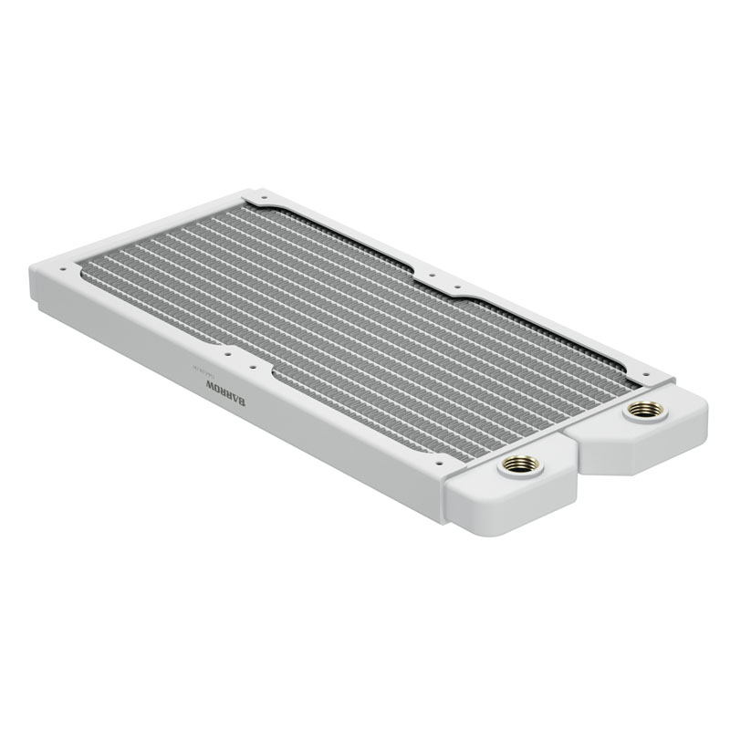 Barrow - Barrow Dabel-20a 240mm Dual Fan Radiator with 20mm Depth - White