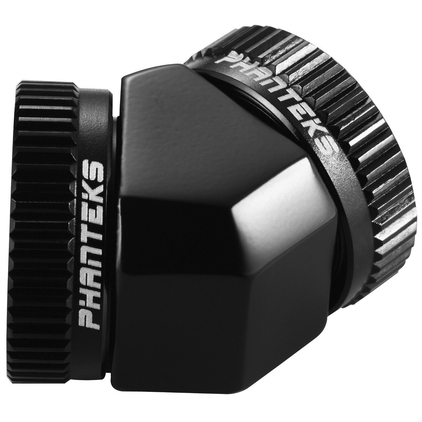 Phanteks - Phanteks 16mm Hard Tube Adapter 45° - Black