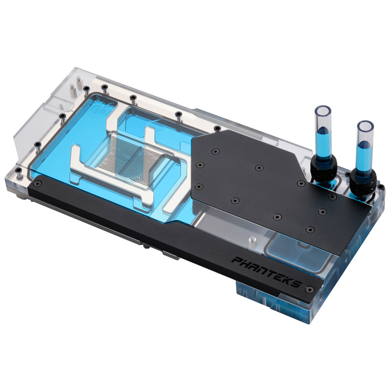 Phanteks - Phanteks Glacier G40 4090 ASUS Graphics Card Water Block with Back Plate - Black