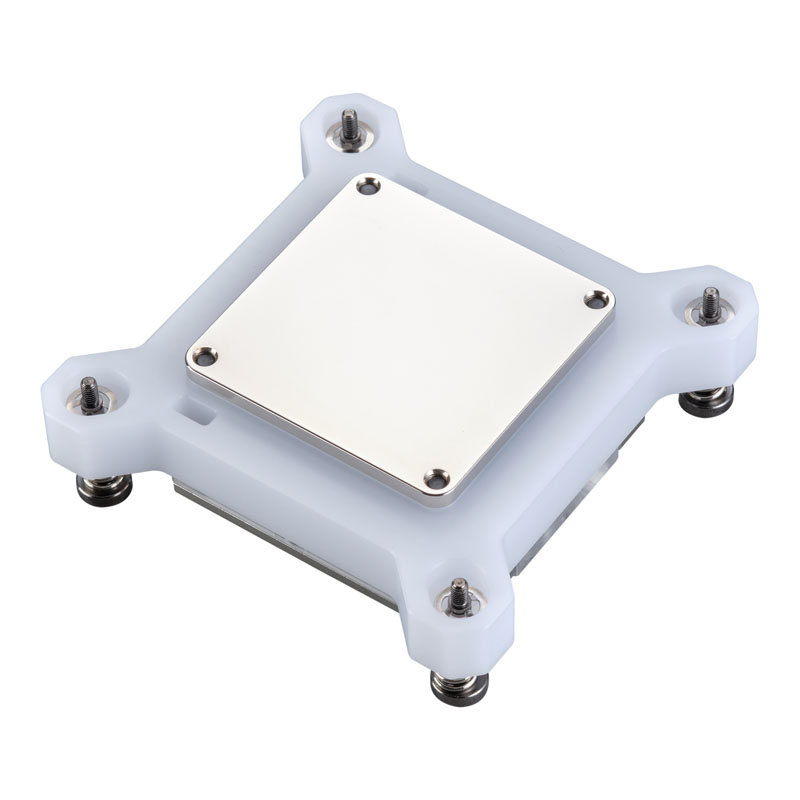 Phanteks - Phanteks Glacier C370I Intel CPU Water Block Acrylic Cover RGB LED - White