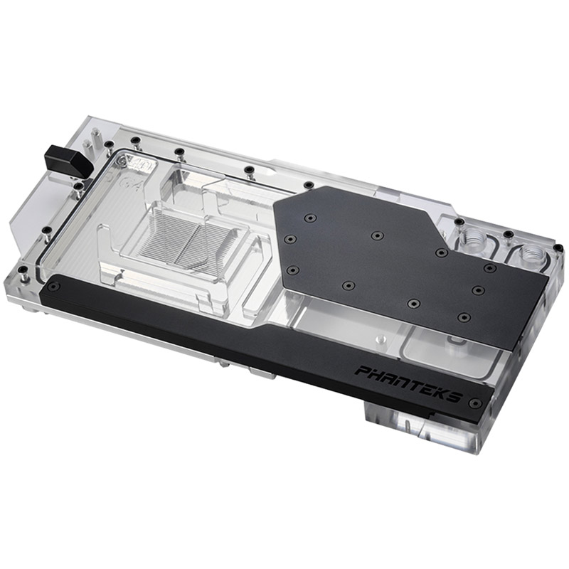 Phanteks - Phanteks Glacier G40 4080 ASUS Graphics Card Water Block with Back Plate - Black