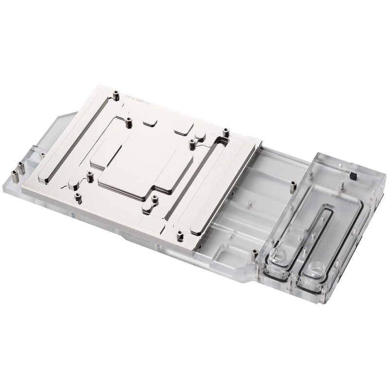 Phanteks - Phanteks Glacier G40 4080 ASUS Graphics Card Water Block with Back Plate - Black