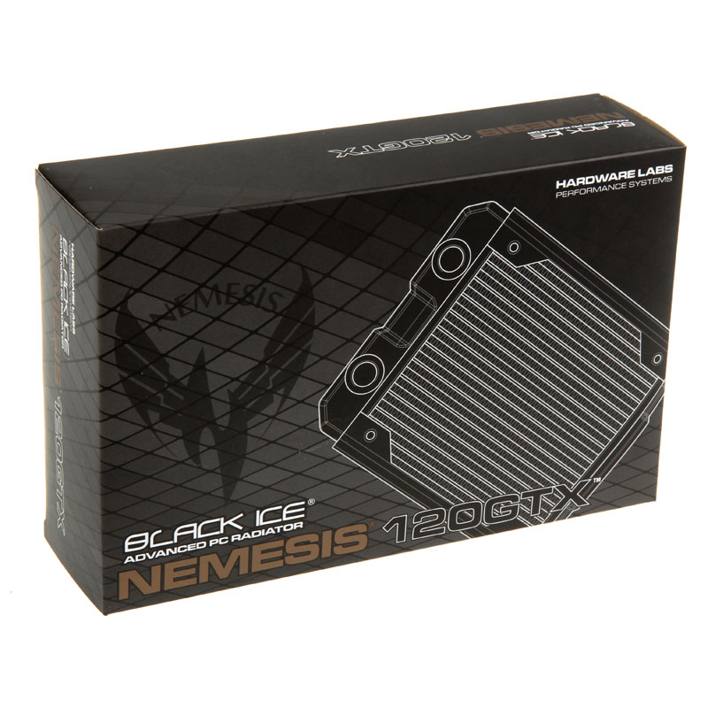 Hardware Labs - Hardware Labs Black Ice Nemesis Radiator GTX 120 - Black