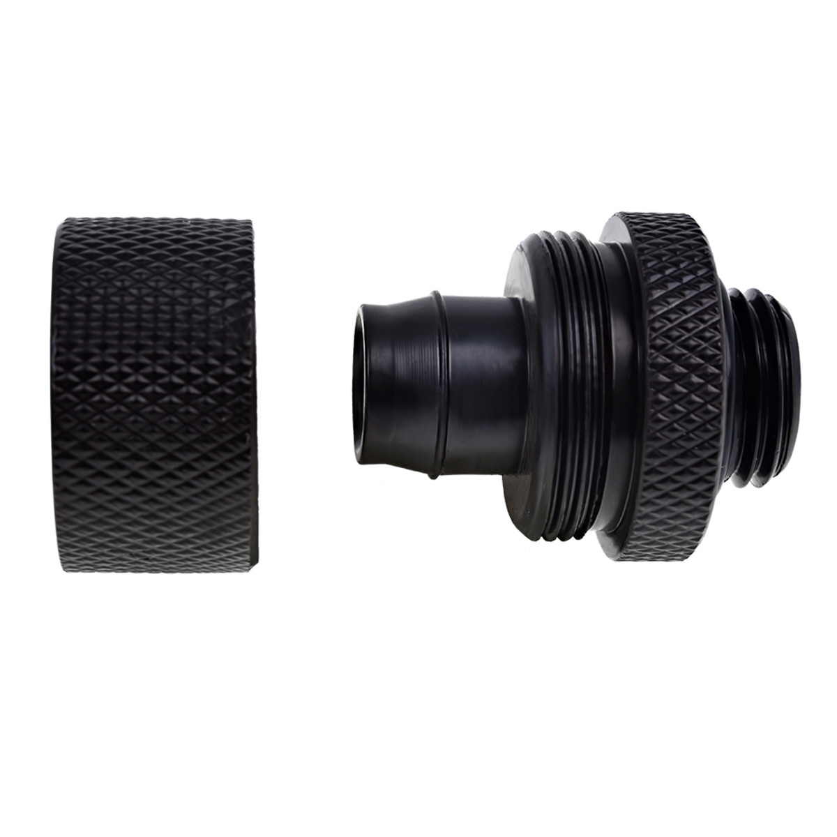 Alphacool - Alphacool Eiszapfen 16/10mm Deep Black Compression Fitting - Six Pack