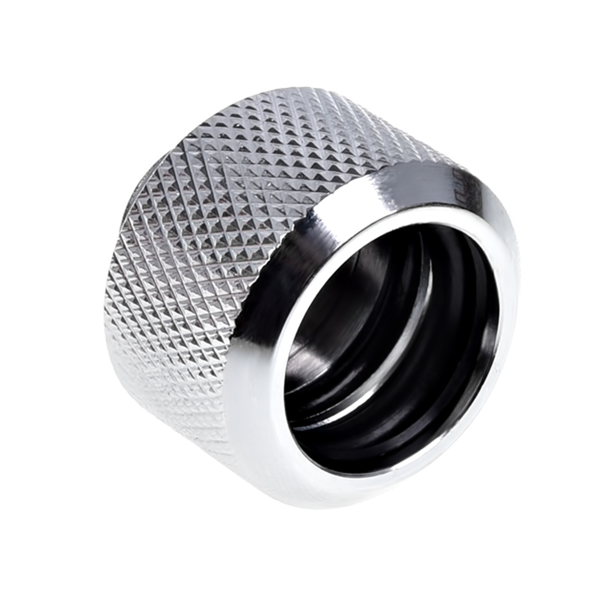Alphacool - Alphacool Eiszapfen 16mm Chrome Hard Tube Compression Fittings - Six Pack