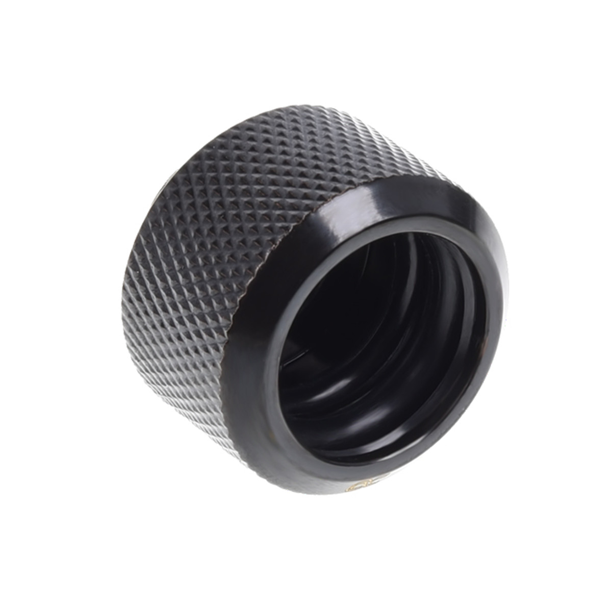 Alphacool - Alphacool Eiszapfen 16mm Deep Black Hard Tube Compression Fittings - Six Pack