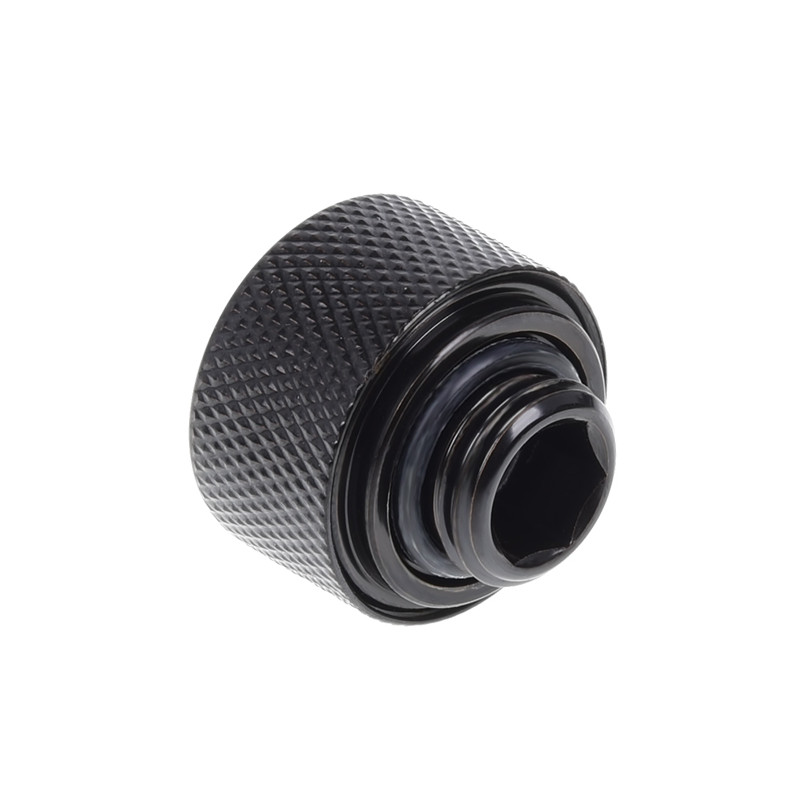 Alphacool - Alphacool Eiszapfen 16mm Deep Black Hard Tube Compression Fittings