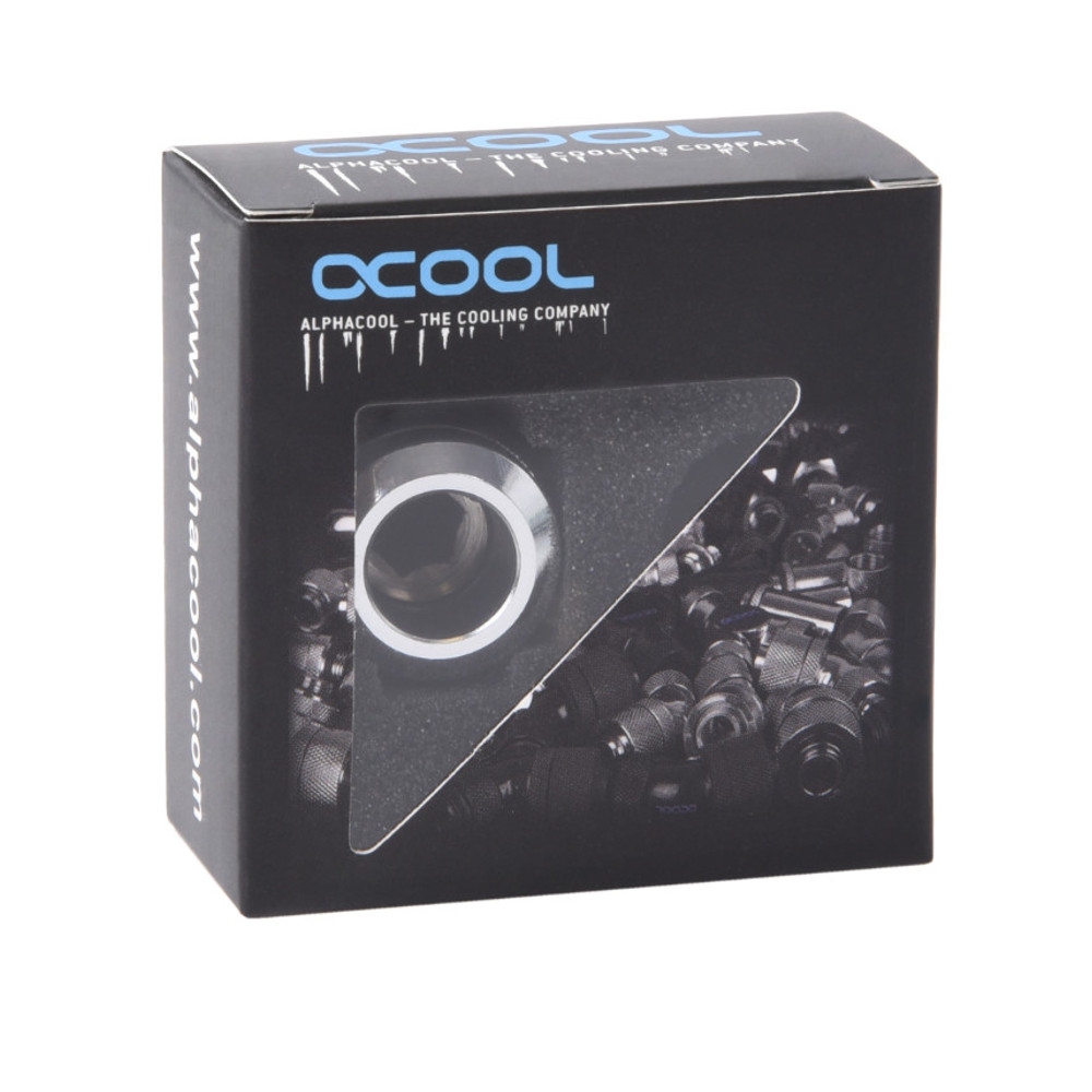 Alphacool - Alphacool Eiszapfen PRO 13mm Hard Tube Chrome Fitting