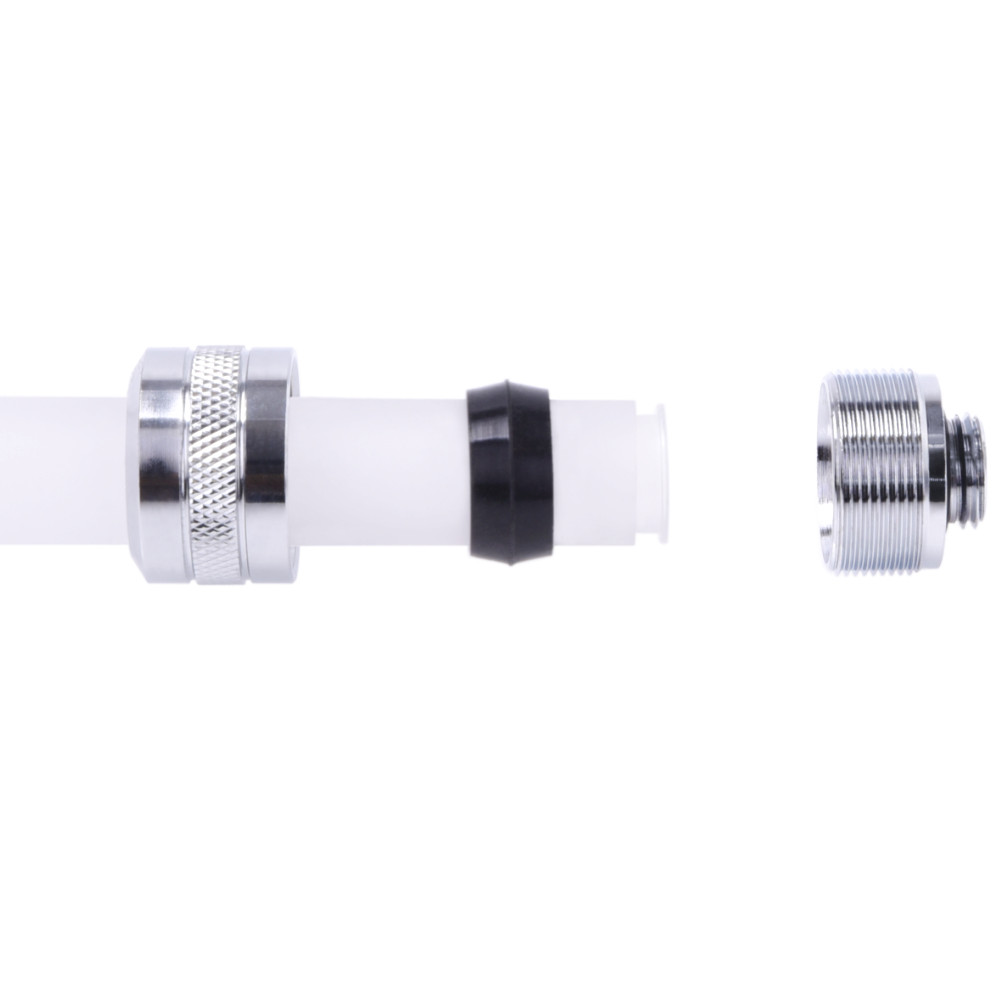 Alphacool - Alphacool Eiszapfen PRO 16mm Hard Tube Chrome Fittings - Six Pack