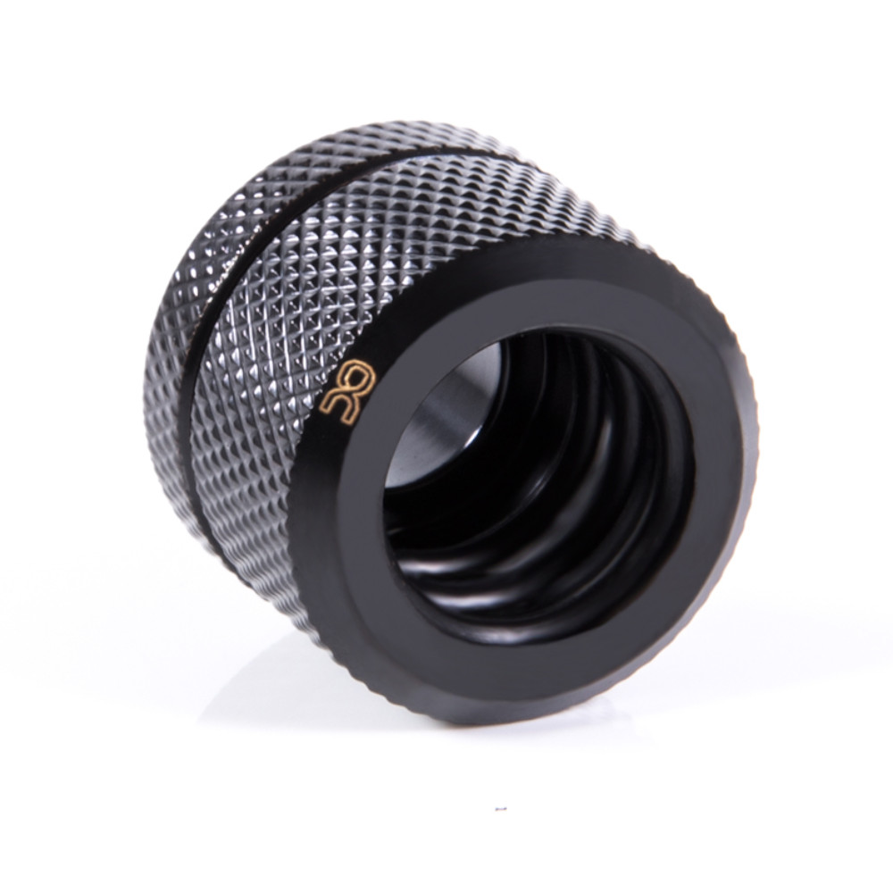 Alphacool - Alphacool Eiszapfen 14mm Black Hard Tube Compression Fitting - Six Pack