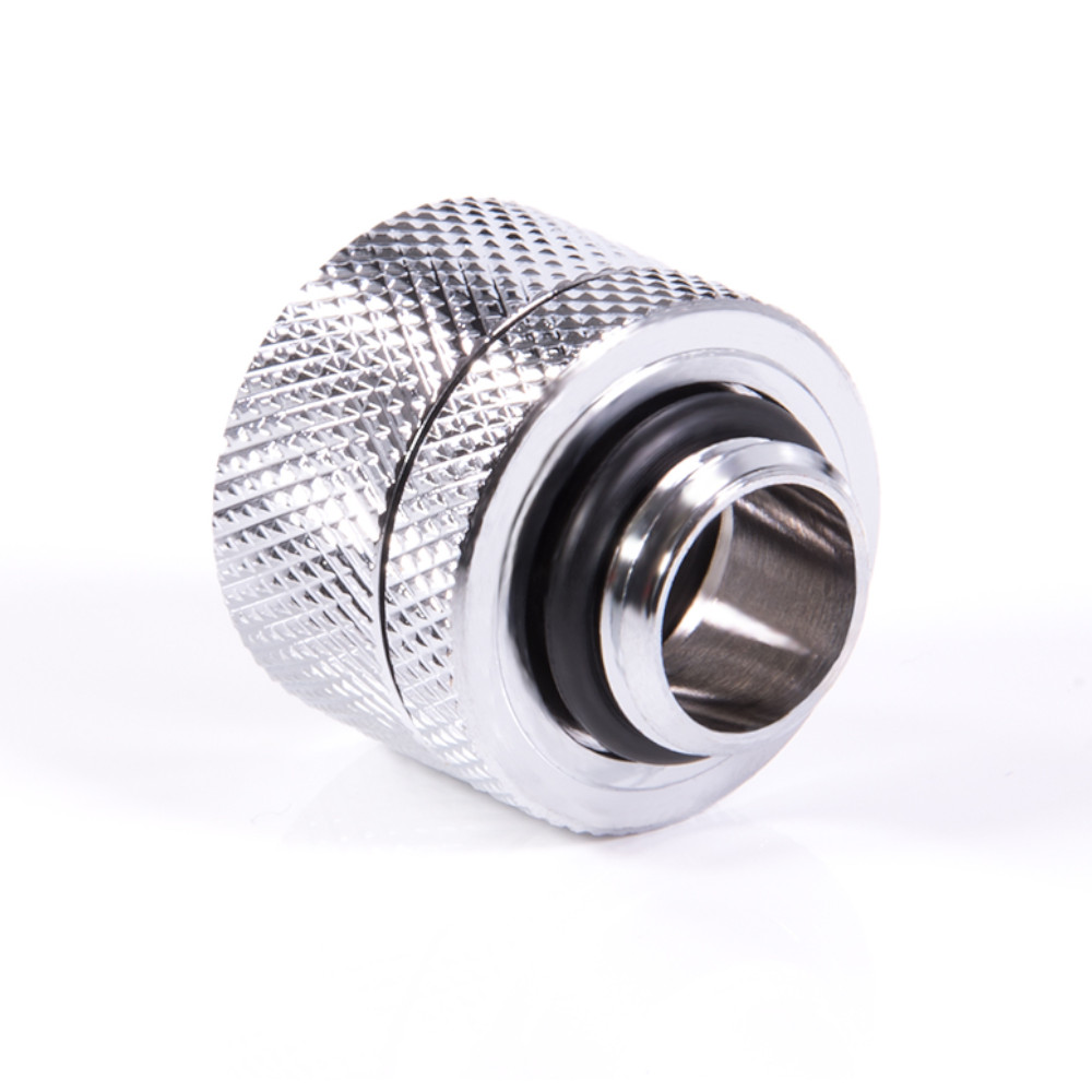 Alphacool - Alphacool Eiszapfen 14mm Chrome Hard Tube Compression Fitting