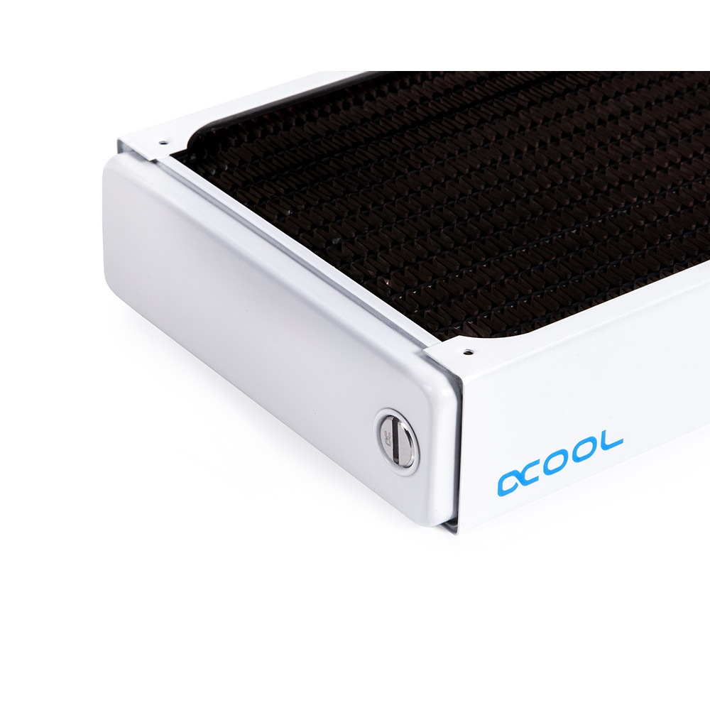Alphacool - Alphacool NexXxoS XT45 Full Copper 360mm Triple Fan Water Cooling Radiator V2 - White