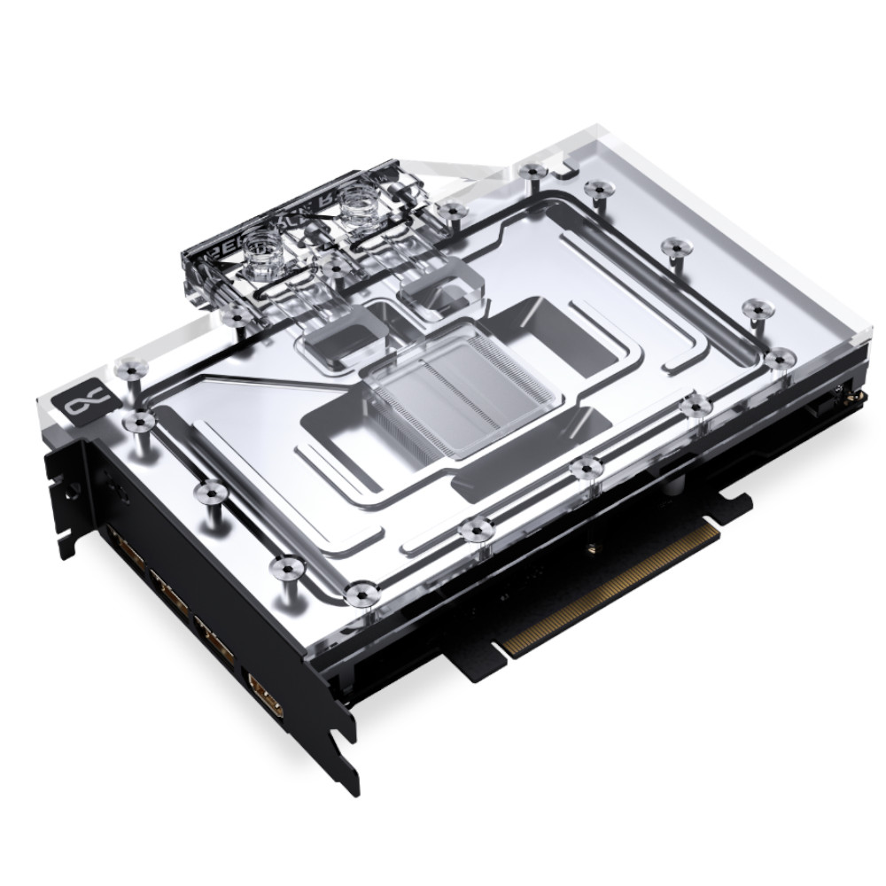 Alphacool - Alphacool Eisblock Aurora Acryl GPX-N RTX 4090 Reference with Backplate Water Block