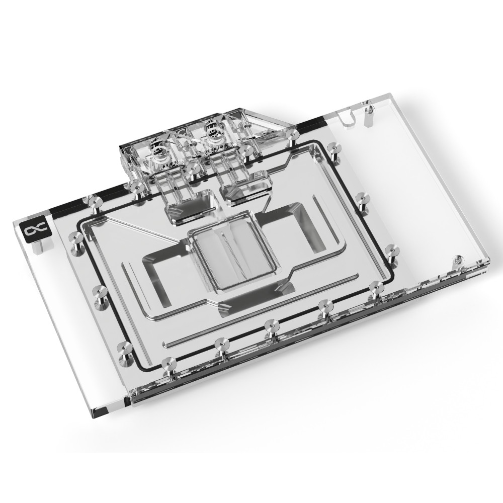 Alphacool Eisblock Aurora Acryl GPX-N RTX 4090 Aorus Master / Gaming Water Block with Backplate