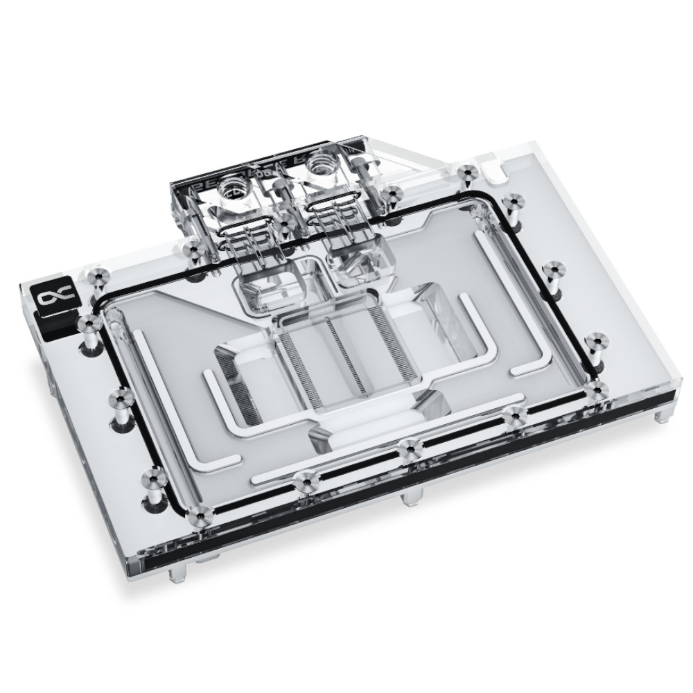 Alphacool - Alphacool Eisblock Aurora Acryl GPX-N RTX 4080 Reference with Backplate Water Block