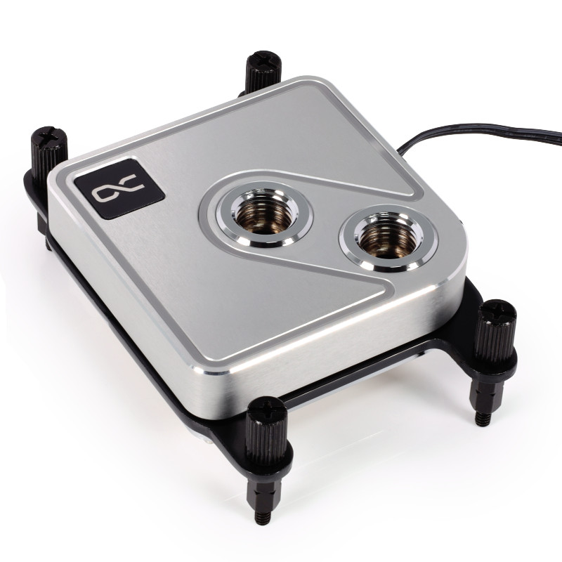 Alphacool - Alphacool Core 1 Aurora ARGB CPU Water Block - Silver