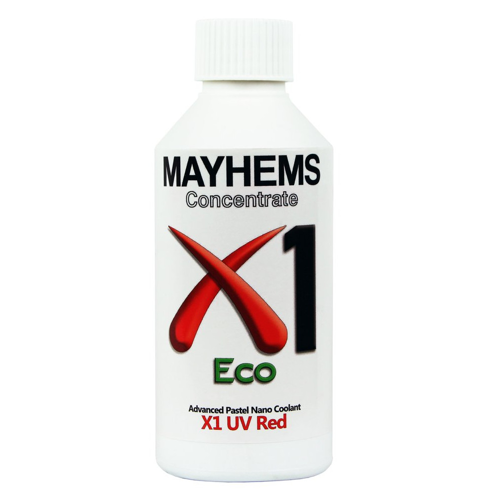 Mayhems - Mayhems - PC Coolant - X1 Concentrate - Eco Friendly Series, UV Fluorescent,  250 ml, Red
