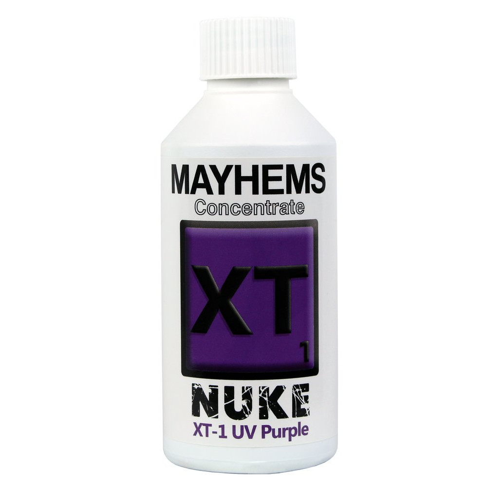 Mayhems - PC Coolant - XT1 Concentrate - Thermal Performance Series, UV Fluorescent, 250 ml, Purple