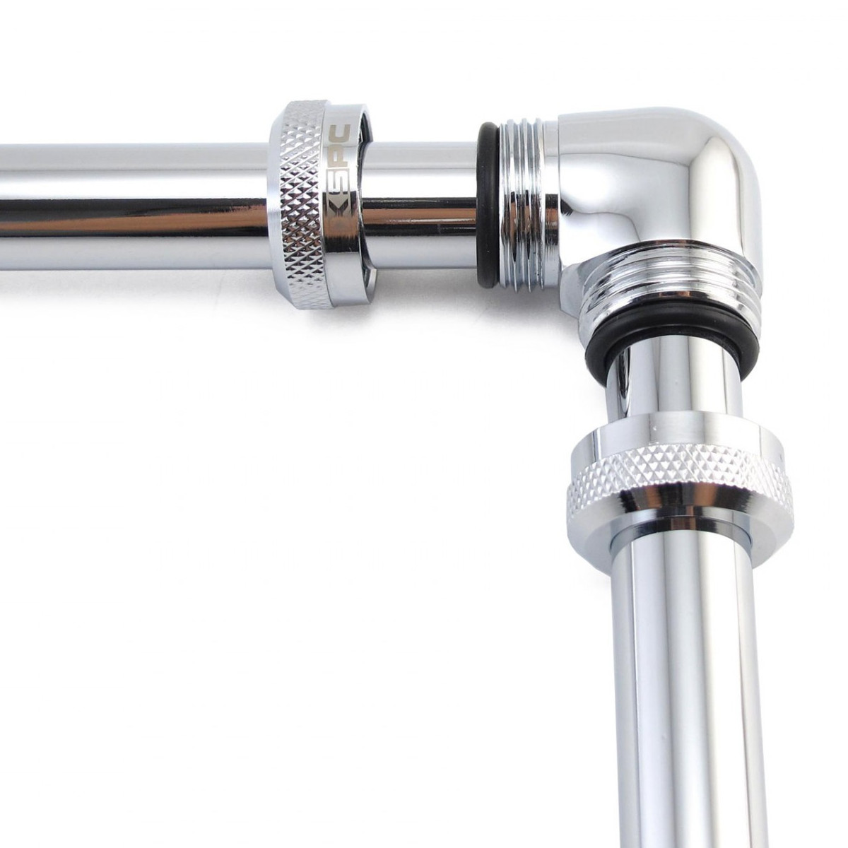 XSPC - XSPC 14mm Rigid Tubing Elbow Fitting (Chrome)